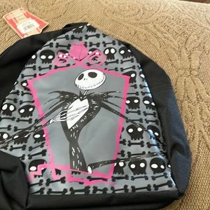Nip nightmare before Christmas Jack skellington mini backpack with double zip